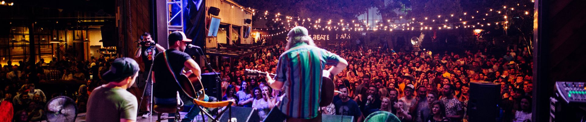 Live music event at The Rustic