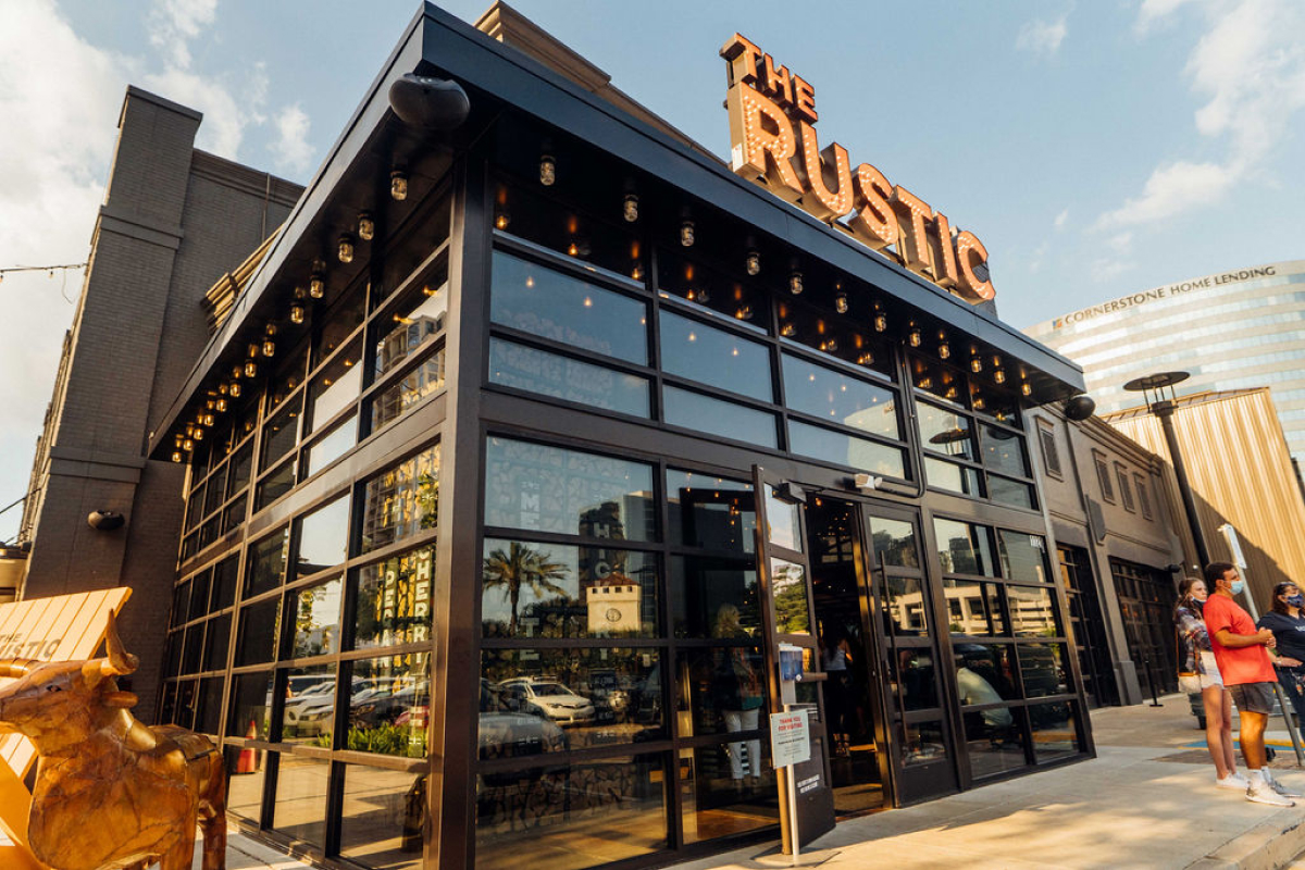 The Rustic entrance